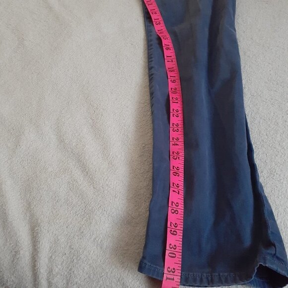 Adriano Goldschmied Men's 36X32 The Everett Sueded Steel Blue Straight Leg Jeans - Picture 14 of 15